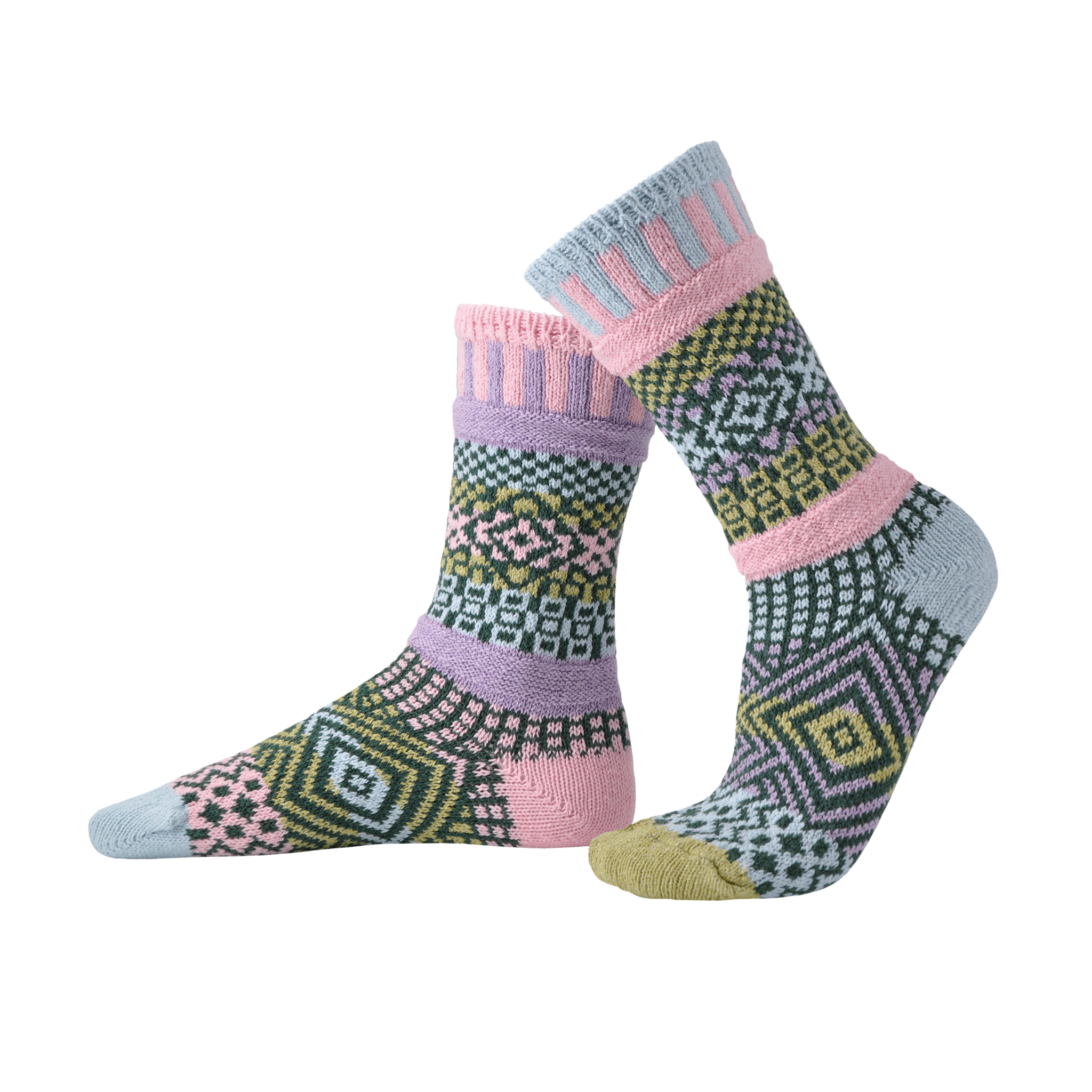Recycled Cotton Socks - Lilac