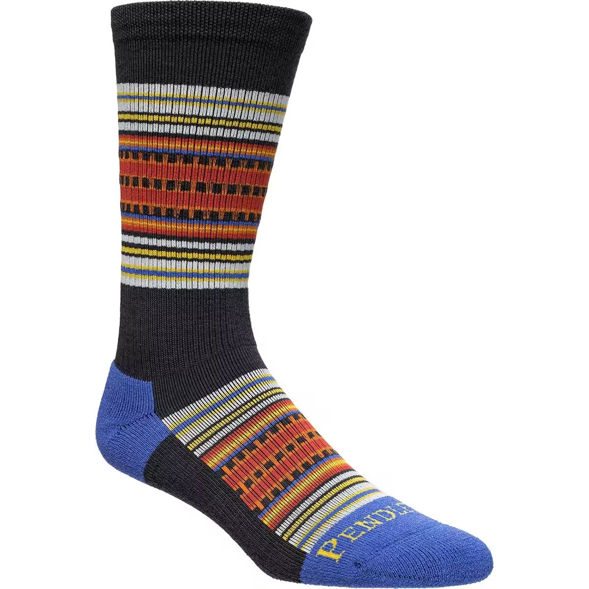 Merino Wool Blend Stripe.This durable design, which is machine washable, is knit from plush Merino wool and has cushioned footbeds for all-day comfort. Men and women both love their cosy warmth and breathability.