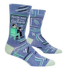 F*ck Off Im Gaming - Novelty Socks Mens