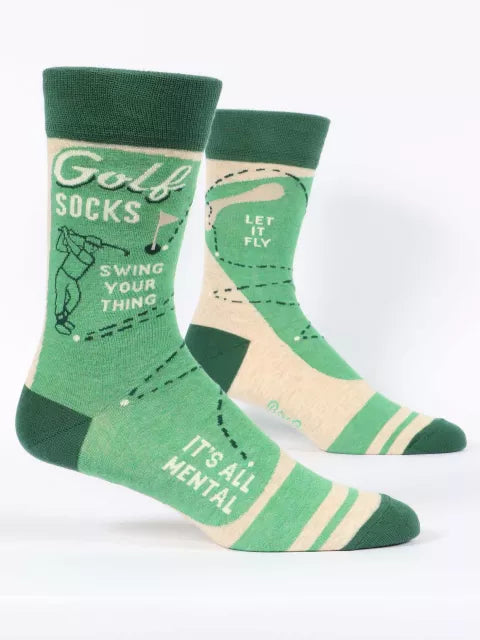 Novelty Socks- Golf