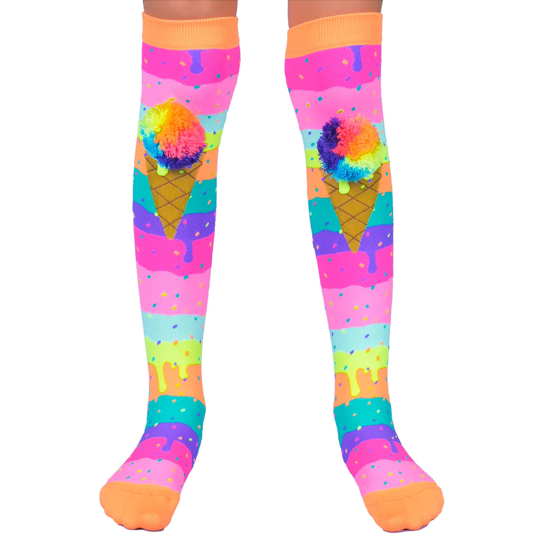 With these delicious MADMIA ice cream socks, it's time to relax! So, grab a scoop of our delectable ice cream socks if you're ready to relax and have some fun! You will have joyful feet and the brightest outfit in the world with just 1 scoop.