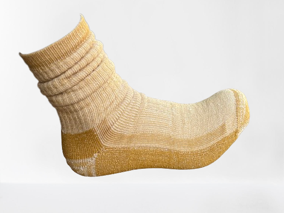 Merino Wool Hiking  Socks- Mustard 3 Pairs