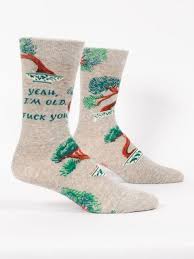 Yeah I’m Old, F*ck You – Premium Novelty Socks