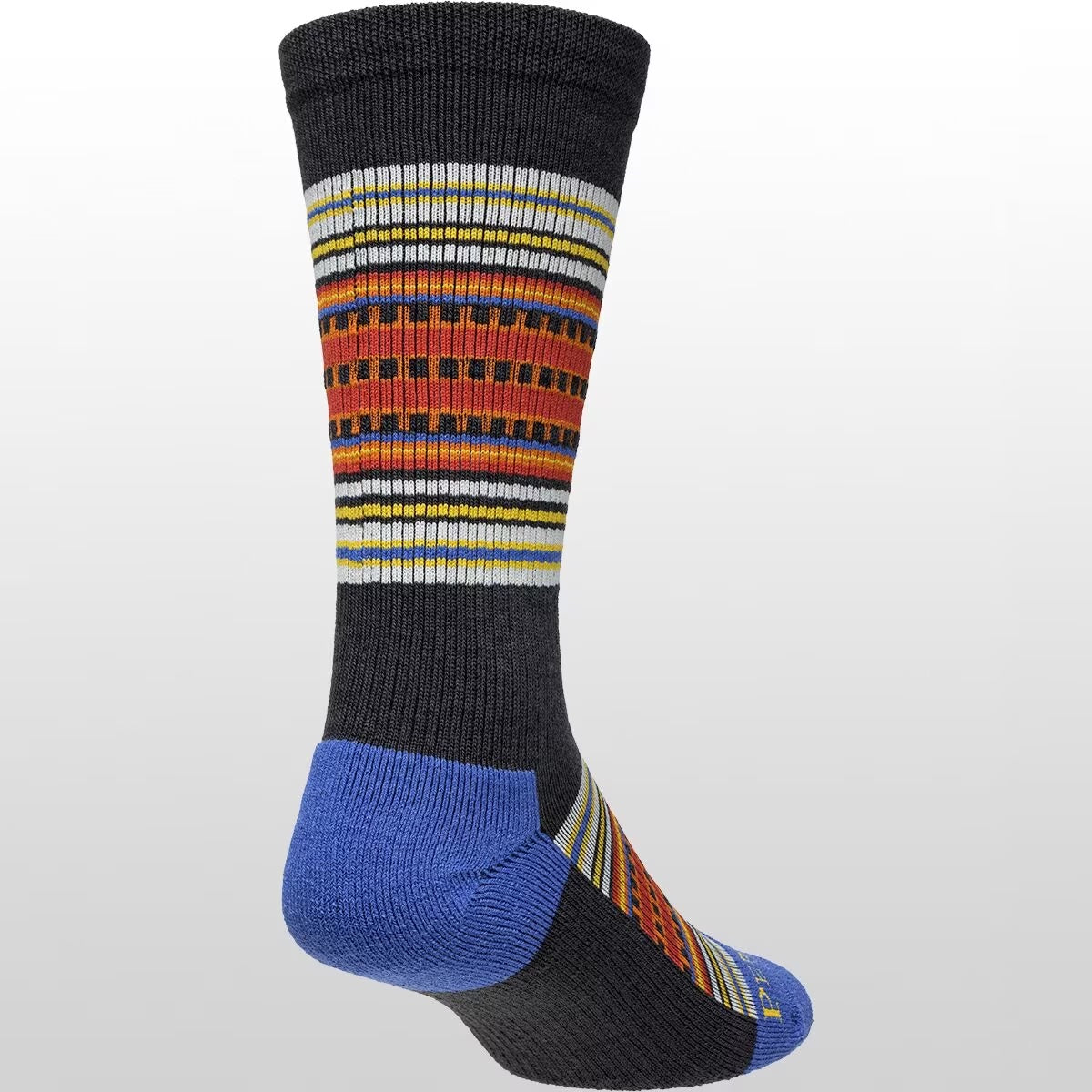 Merino Wool Blend Stripe.This durable design, which is machine washable, is knit from plush Merino wool and has cushioned footbeds for all-day comfort. Men and women both love their cosy warmth and breathability.