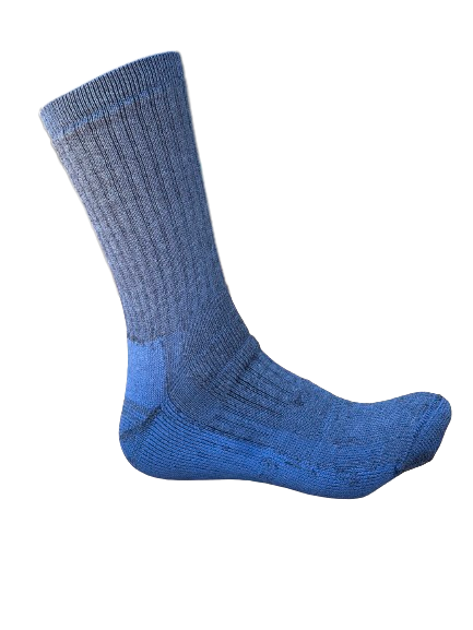 Merino Wool Hiking Socks Midnight Blue 3 Pairs Australian Made
