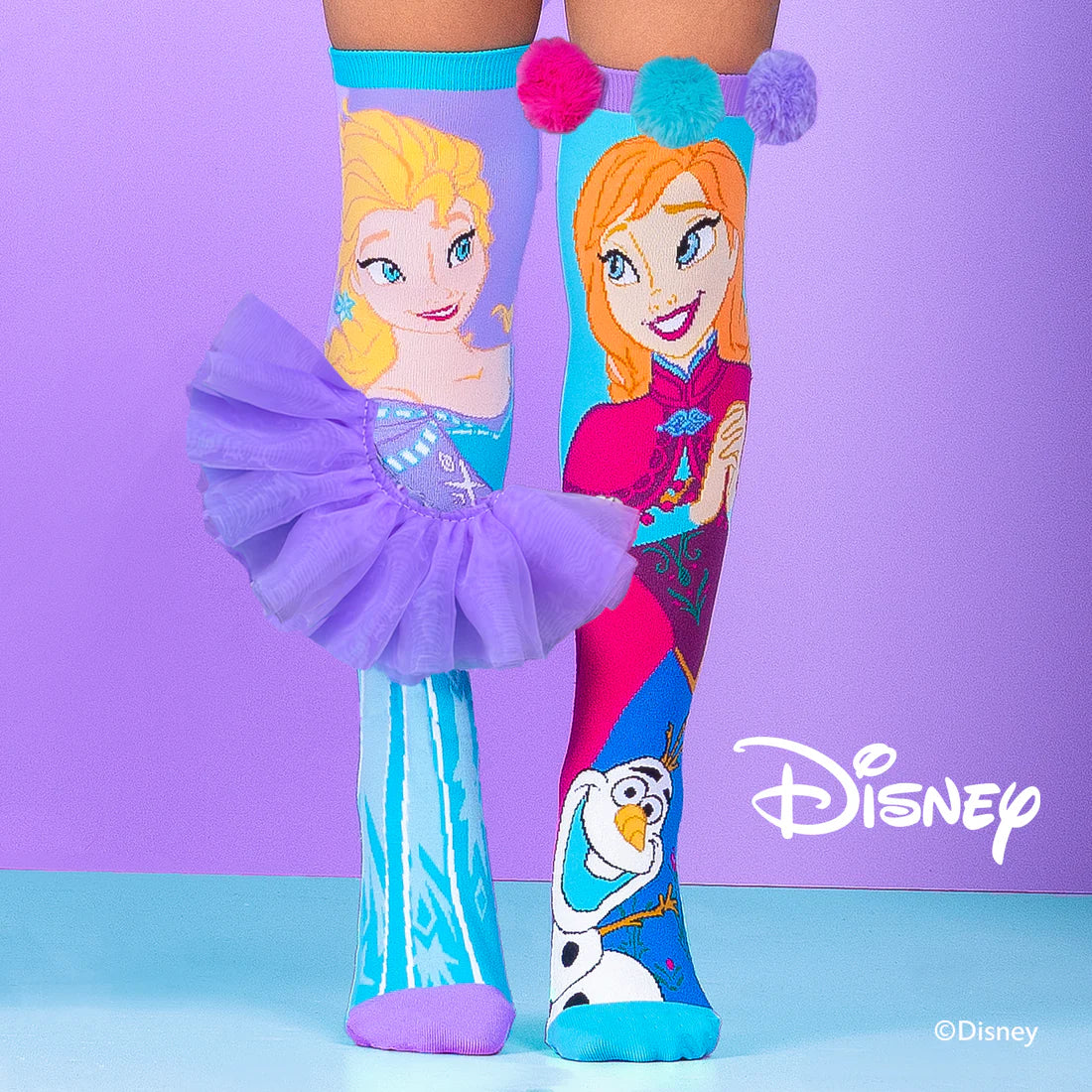 Elsa & Anna -Mad Mia Socks