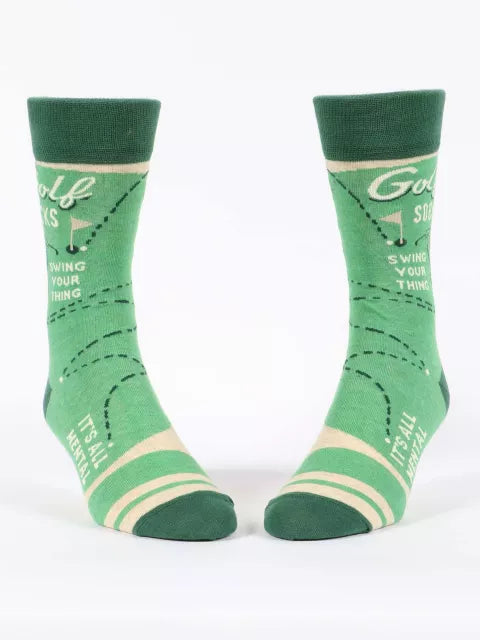 Novelty Socks- Golf