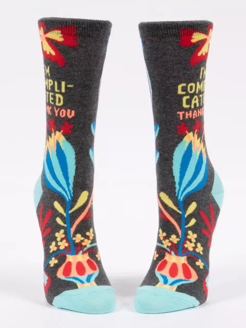 Novelty Socks- I'm Complicated