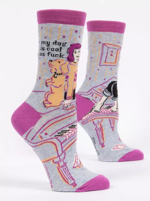 Novelty Socks- My Dog Is Cool As F**k