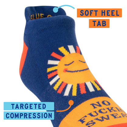 Novelty Socks - No F* 'en Sweat- Ankle socks