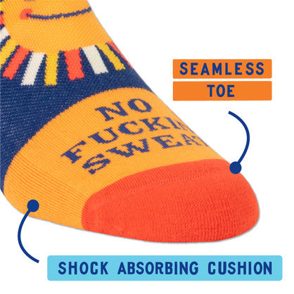 Novelty Socks - No F* 'en Sweat- Ankle socks