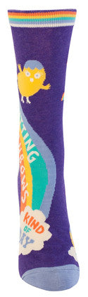Novelty Socks -Sh*ting Rainbows