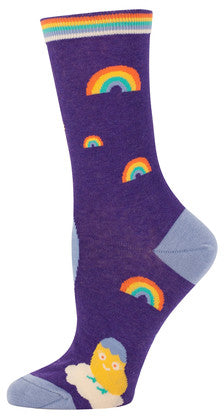 Novelty Socks -Sh*ting Rainbows