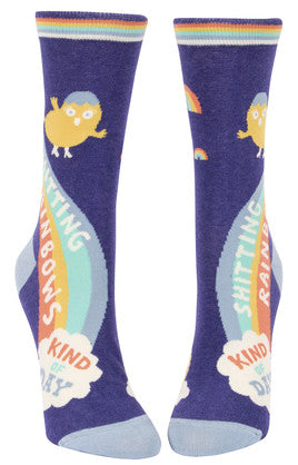 Novelty Socks -Sh*ting Rainbows