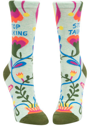 Novelty Socks - Stop Talking! Fun Socks😆