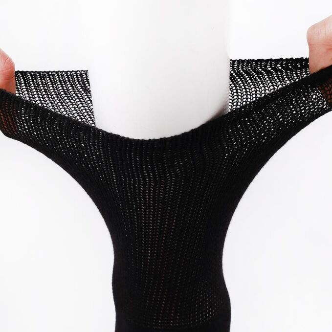 Bamboo Diabetic Socks Black Or White