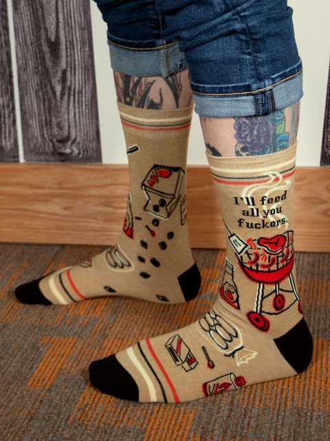 Novelty Socks - Feed you F*