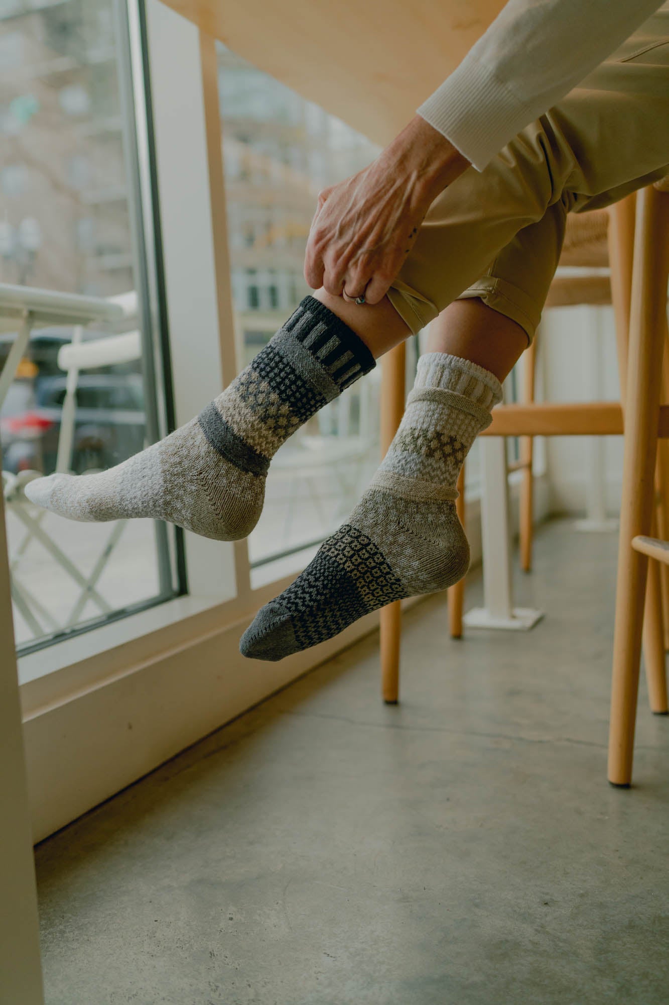 Recycled Cotton Socks - starlight