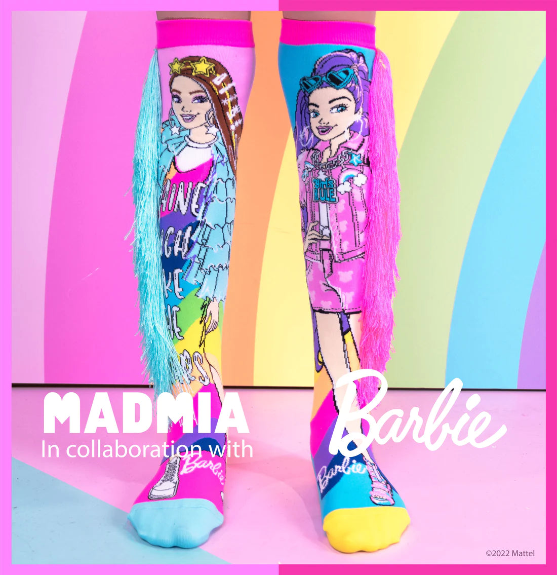 Barbie Socks With Tassels Mad Mia 