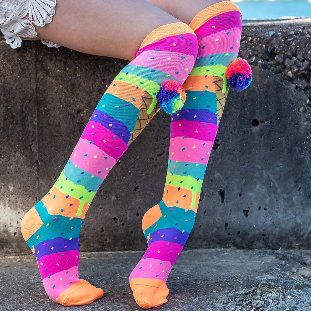 With these delicious MADMIA ice cream socks, it's time to relax! So, grab a scoop of our delectable ice cream socks if you're ready to relax and have some fun! You will have joyful feet and the brightest outfit in the world with just 1 scoop.