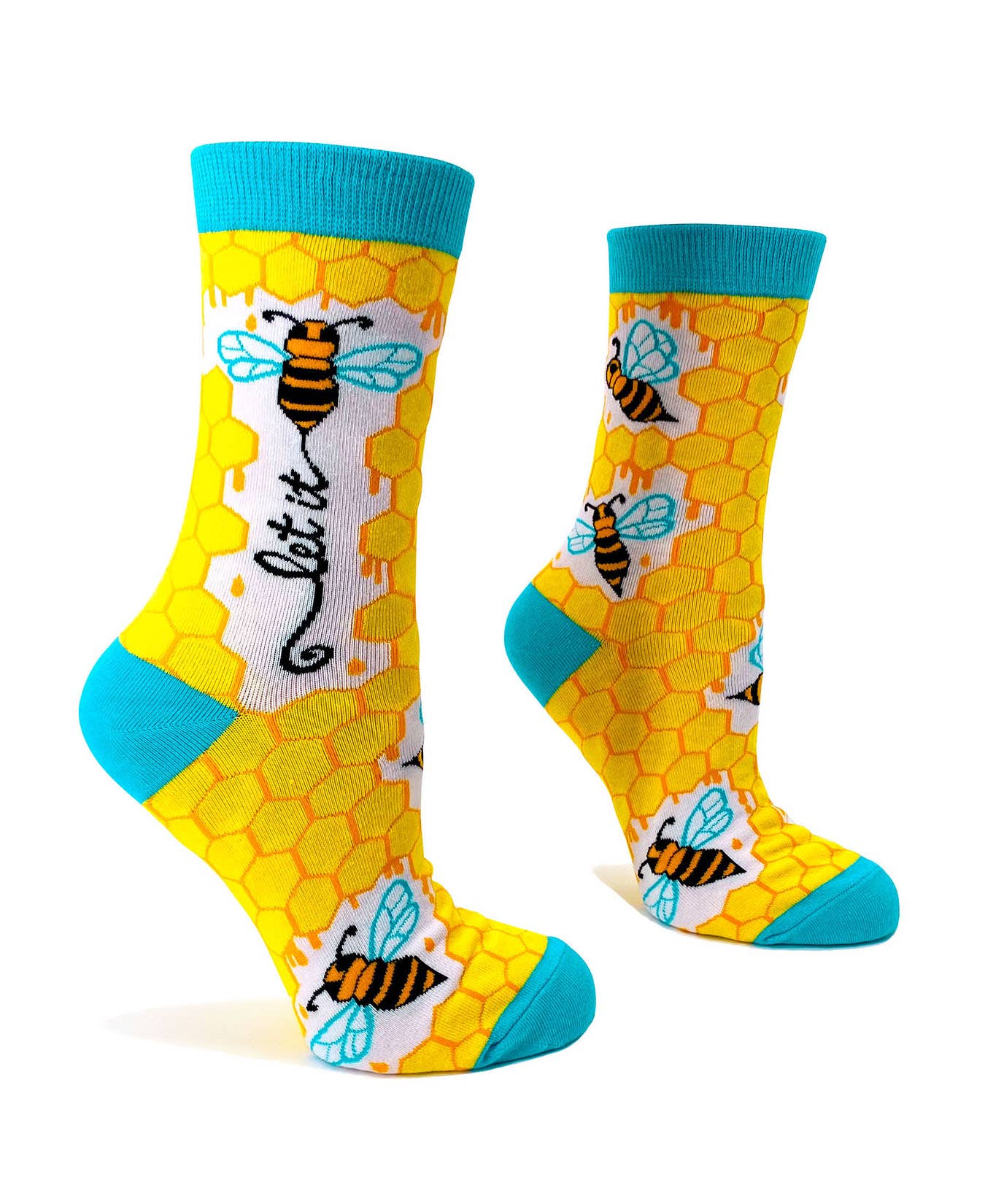 Novelty Socks- Let it Bee Ladies' Novelty Crew Socks