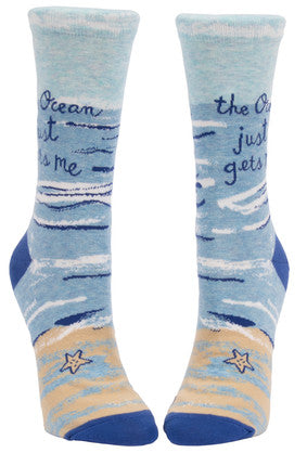 Novelty Socks - Ocean Gets Me 🌊🧦