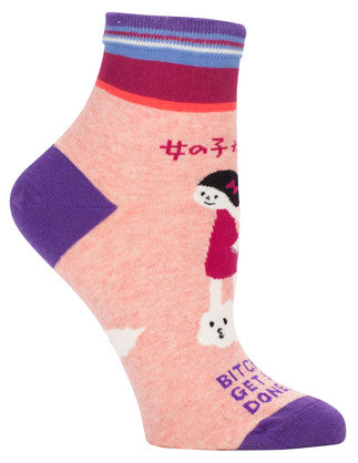 Novelty Socks -B*tches Get Stuff Done