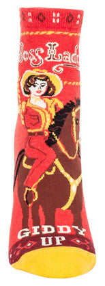 Novelty Socks -Boss Lady Ankle Socks