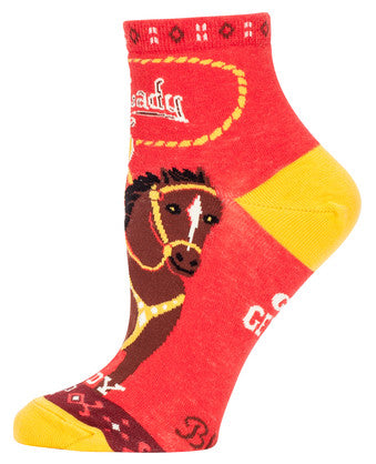Novelty Socks -Boss Lady Ankle Socks