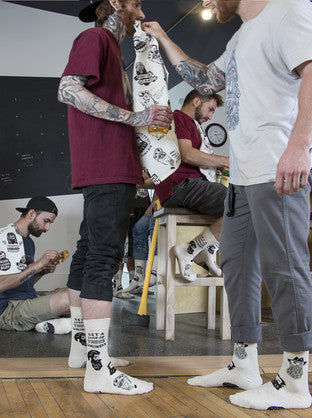 Novelty Socks -These Whiskers 🧔🏻🧦