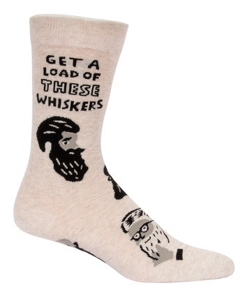 Novelty Socks -These Whiskers 🧔🏻🧦