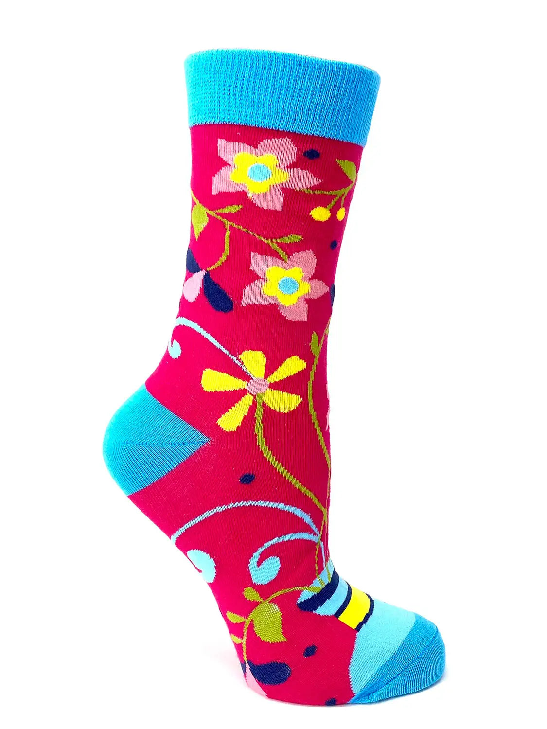 NOVELTY SOCKS - Classy Sassy and a Little Bad Assy Women's Crew Socks